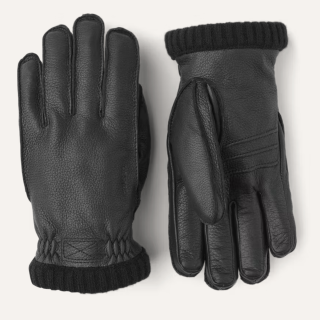 Hestra - Leather Gloves Deerskin Primaloft Rib 