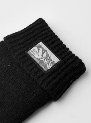 Hestra - Raggwool Mitt Black