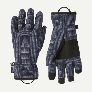 Patagonia - Synchilla® Fleece Gloves Flow: Sunken Blue