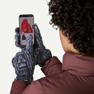 Patagonia - Synchilla® Fleece Gloves Flow: Sunken Blue