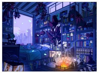 Paiheme Studio Poster: Lofi Night