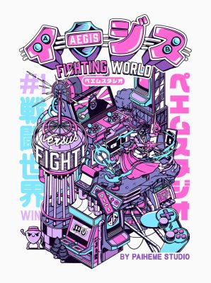 Paiheme Studio Poster: Versus Fighting