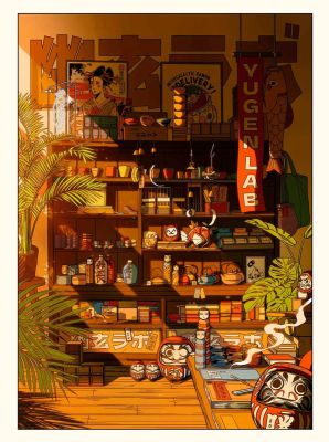 Paiheme Studio Poster: Yugen Shop