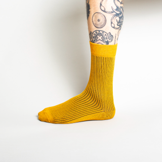 Kitchener Items Socks - Ribbed Caramello 