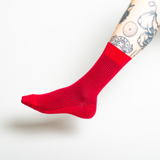 Kitchener Items Socks - Ribbed Corallo