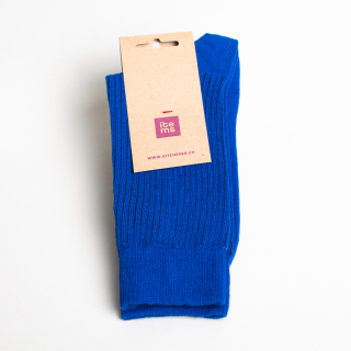 Kitchener Items Socks - Ribbed Electric Blue