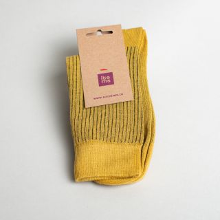 Kitchener Items Socks - Ribbed Senape 