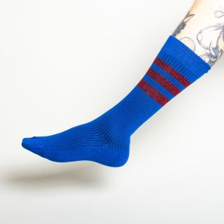 Kitchener Items Socks - Ribbed Sport Electric Blue 