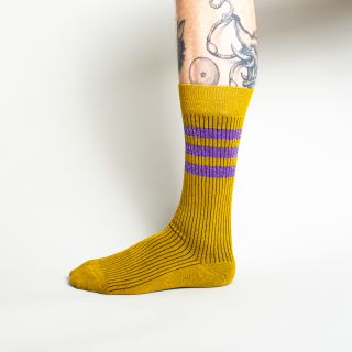 Kitchener Items Socks - Ribbed Sport Senape