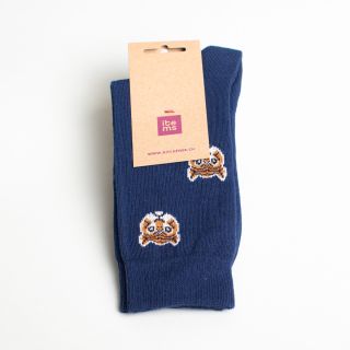 Kitchener Items Socks - Tiger Blu Scuro