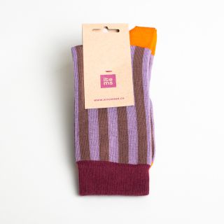 Kitchener Items Socks - Stripe Mallo & Temporale