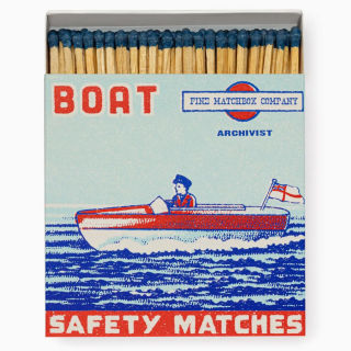 Archivist Gallery Safety Matches: Boat