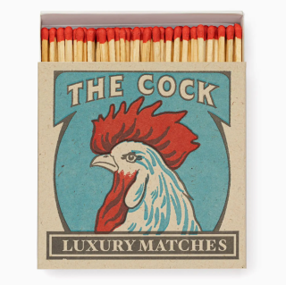 Archivist Gallery Safety Matches: The Cock