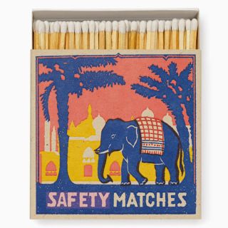 Archivist Gallery Safety Matches: Pink Elephant