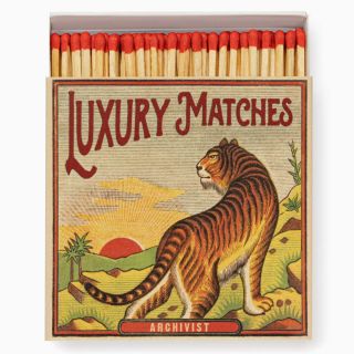 Archivist Gallery Safety Matches: Tiger