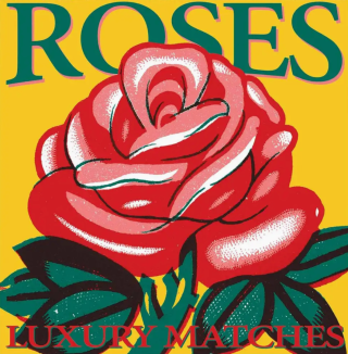 Archivist Gallery Safety Matches: Red Rose