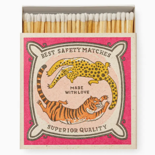 Archivist Gallery Safety Matches: Chasing Big Cats