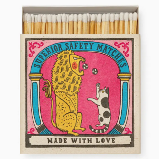Archivist Gallery Safety Matches: Big Cat Little Cat