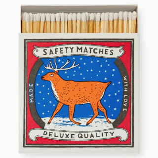 Archivist Gallery Safety Matches: Reindeer