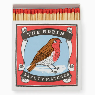 Archivist Gallery Safety Matches: Red Robin