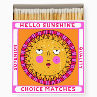Archivist Gallery Safety Matches: Hello Sunshine