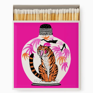 Archivist Gallery Safety Matches: Charlotte Farmer Tiger