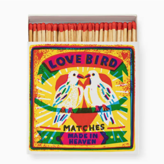 Archivist Gallery Safety Matches: Love Birds