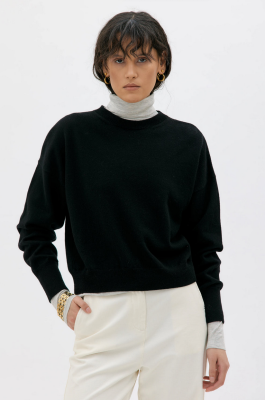 MASKA Ior Cashmere Wool Sweater - Black