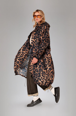 Rainkiss - Dark Leopard - Rain Coat