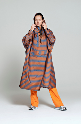 Rainkiss - Breton Blue - Rain poncho 