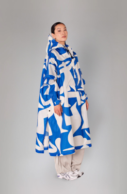 Rainkiss - Timo Kuilder 'Blue Dance' - Rain Poncho 