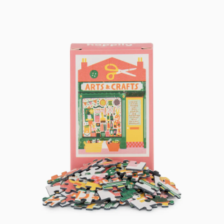 Happily Puzzles Arts & Craft Shop - 99 Piece Mini Jigsaw Puzzle