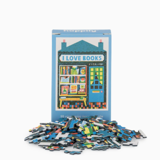 Happily Puzzles Book Shop - 99 Piece Mini Jigsaw Puzzle
