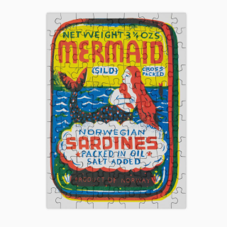 Happily Puzzles Mermaid - 99 Piece Mini Jigsaw Puzzle