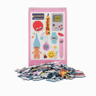 Happily Puzzles Retro 90's - 99 Piece Mini Jigsaw Puzzle