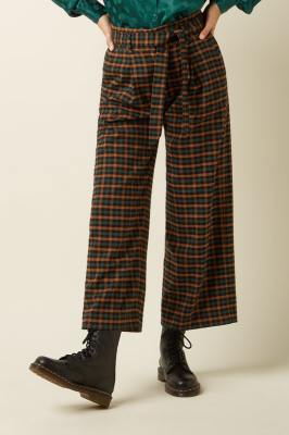King Louie - Ava Pants Brook Check Black