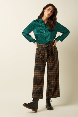 King Louie - Ava Pants Brook Check Black