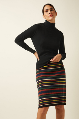 King Louie - Plisse Skirt Ozark Multi Color