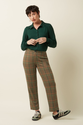 King Louie - Carina Blouse Piper Botanical Green