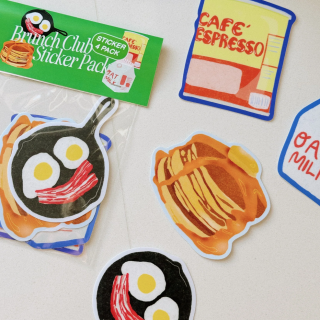 Mel Andrel - Brunch Club Sticker Pack