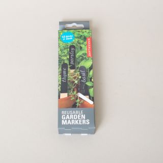 Kikkerland Reusable Garden Markers