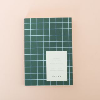 Notem UMA Notebook, Small - Dark Green