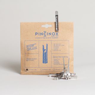 Pincinox - Stainless Steel Clothes Peg - Set of 12