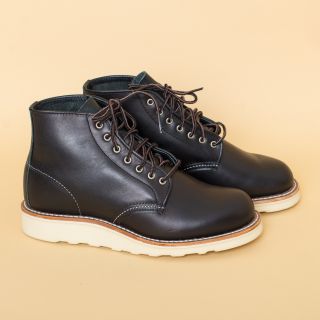 Red Wing Round Toe 3450 Boots Womens - Black Boundary