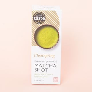 Clearspring Kosher Organic Japanese Matcha Shot - Premium Grade