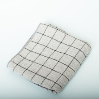 Morihata Graph Towel Bamboo - Charcoal Towel 
