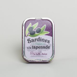 La Belle-Iloise Sardines à la Tapenade