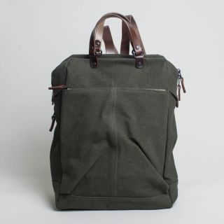 Baggy Port - KBS 441 Backpack - Khaki / Dark Brown