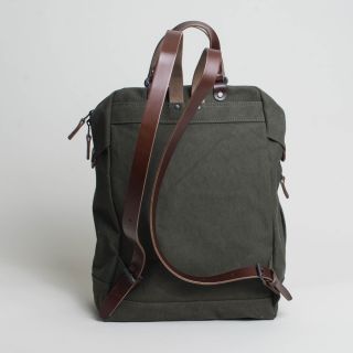 Baggy Port - KBS 441 Backpack - Khaki / Dark Brown