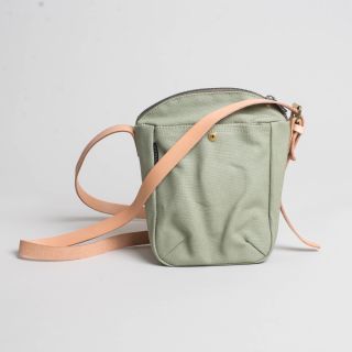 Bag 'n' Noun - Quality Canvas Pochette Mini - Sage